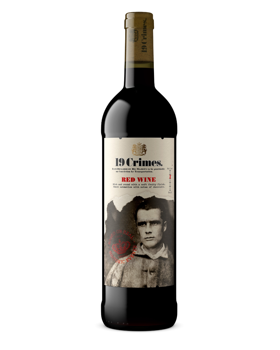 19 Crimes Red Wine 75cl – TheStoreMalta