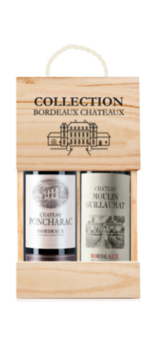 Bordeaux Collection x 2 in Cht – TheStoreMalta Wooden Poncharac) (Cht Dubois, Box